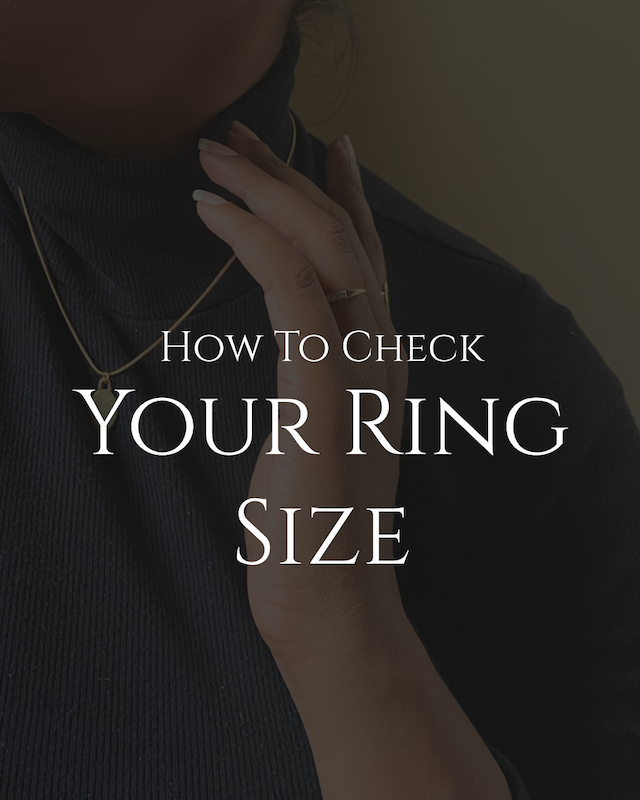 How to Check Your Ring Size Guide- Step by Step